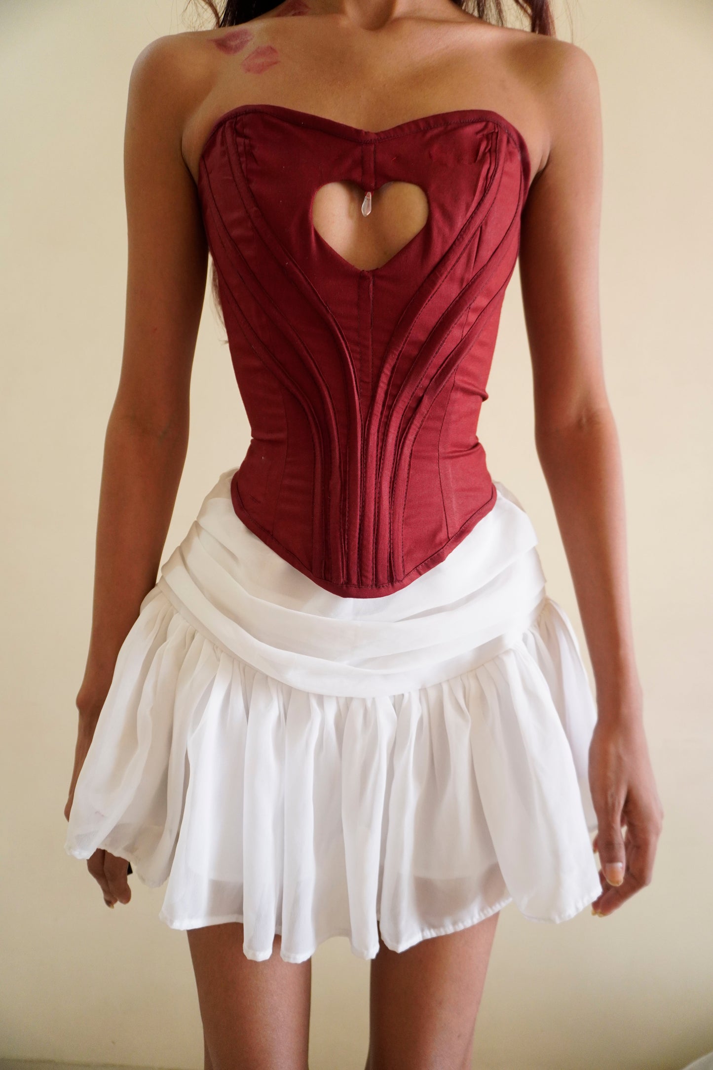 Heartstring corset