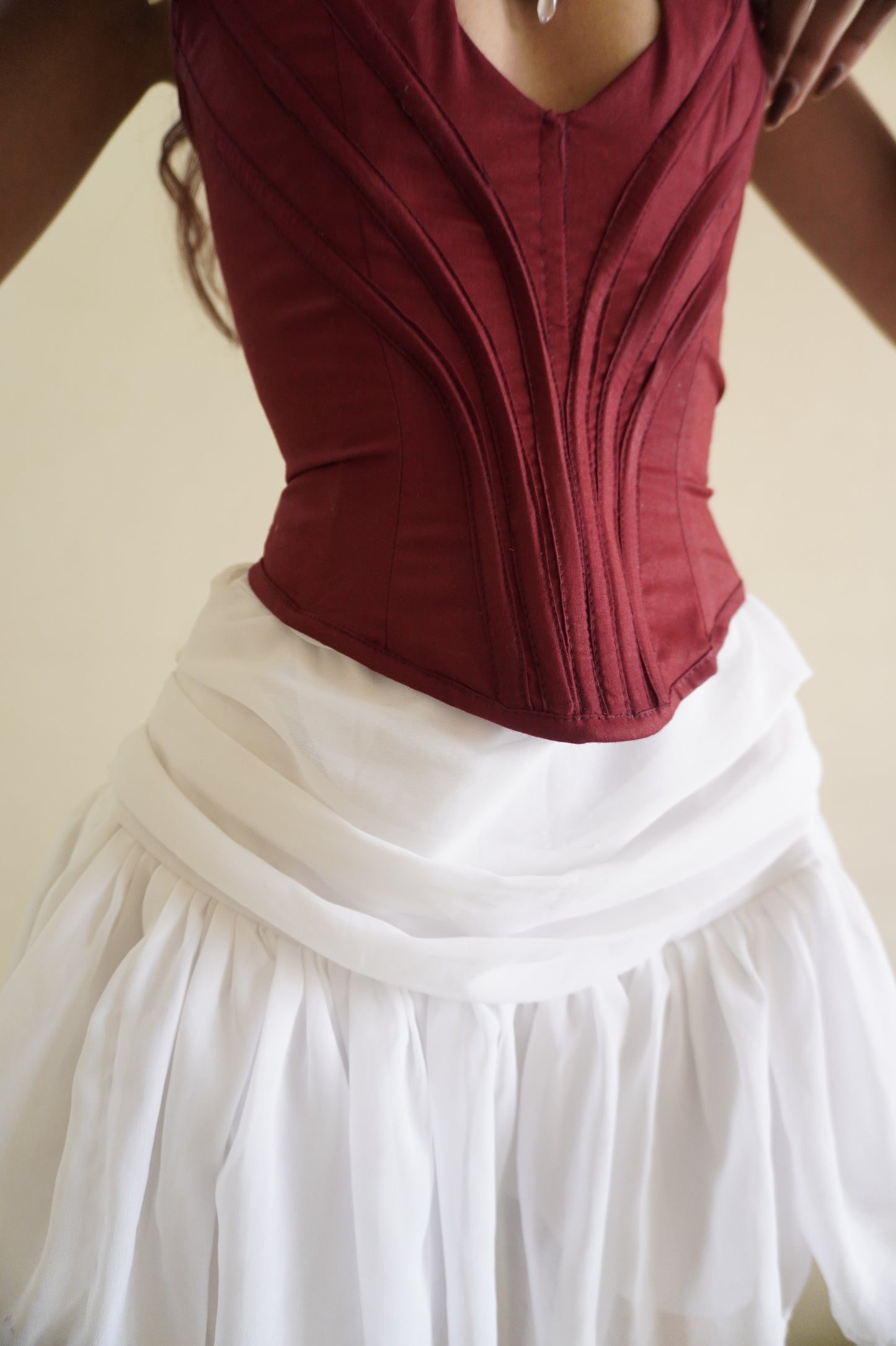 Heartstring corset