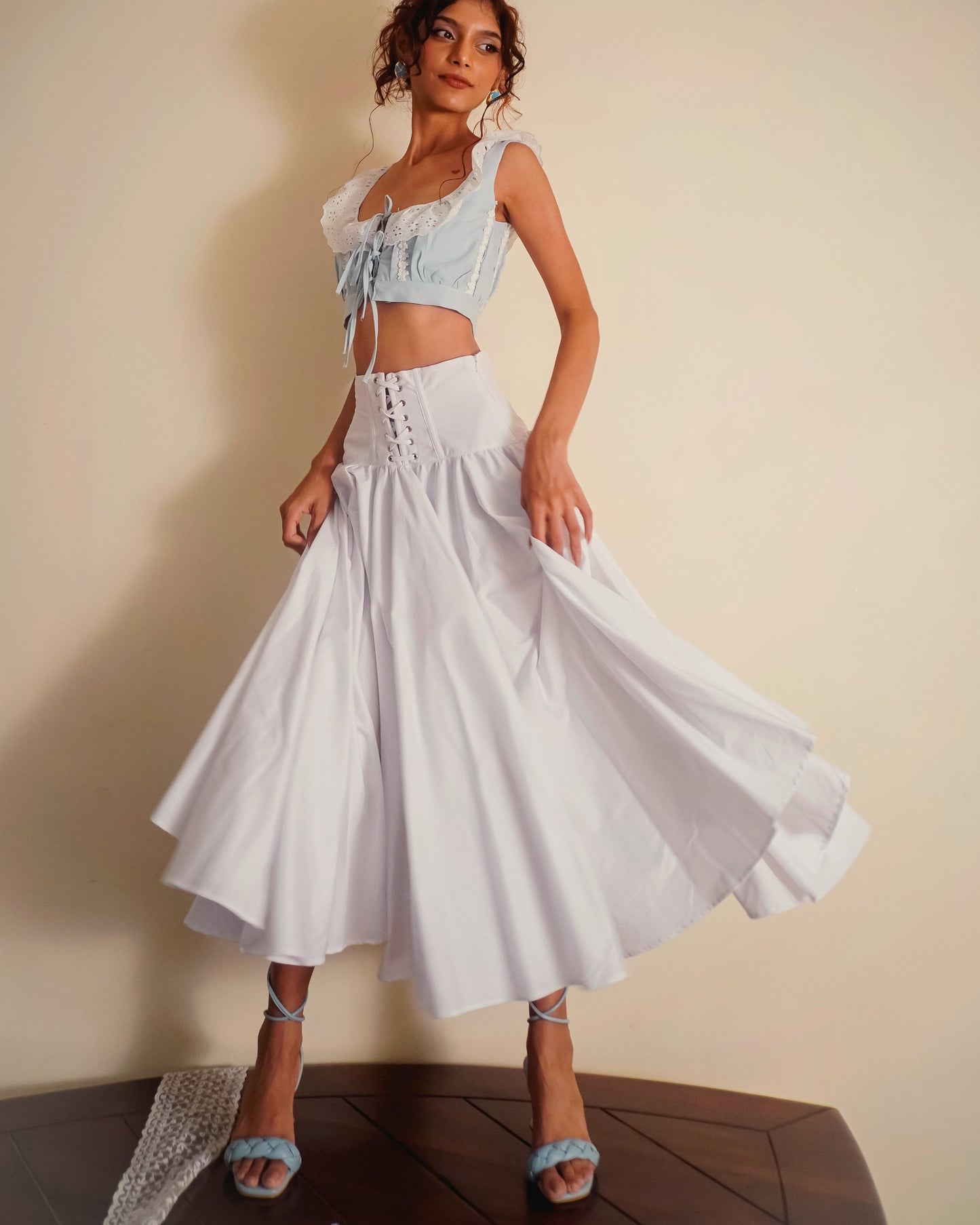 Venus midi skirt