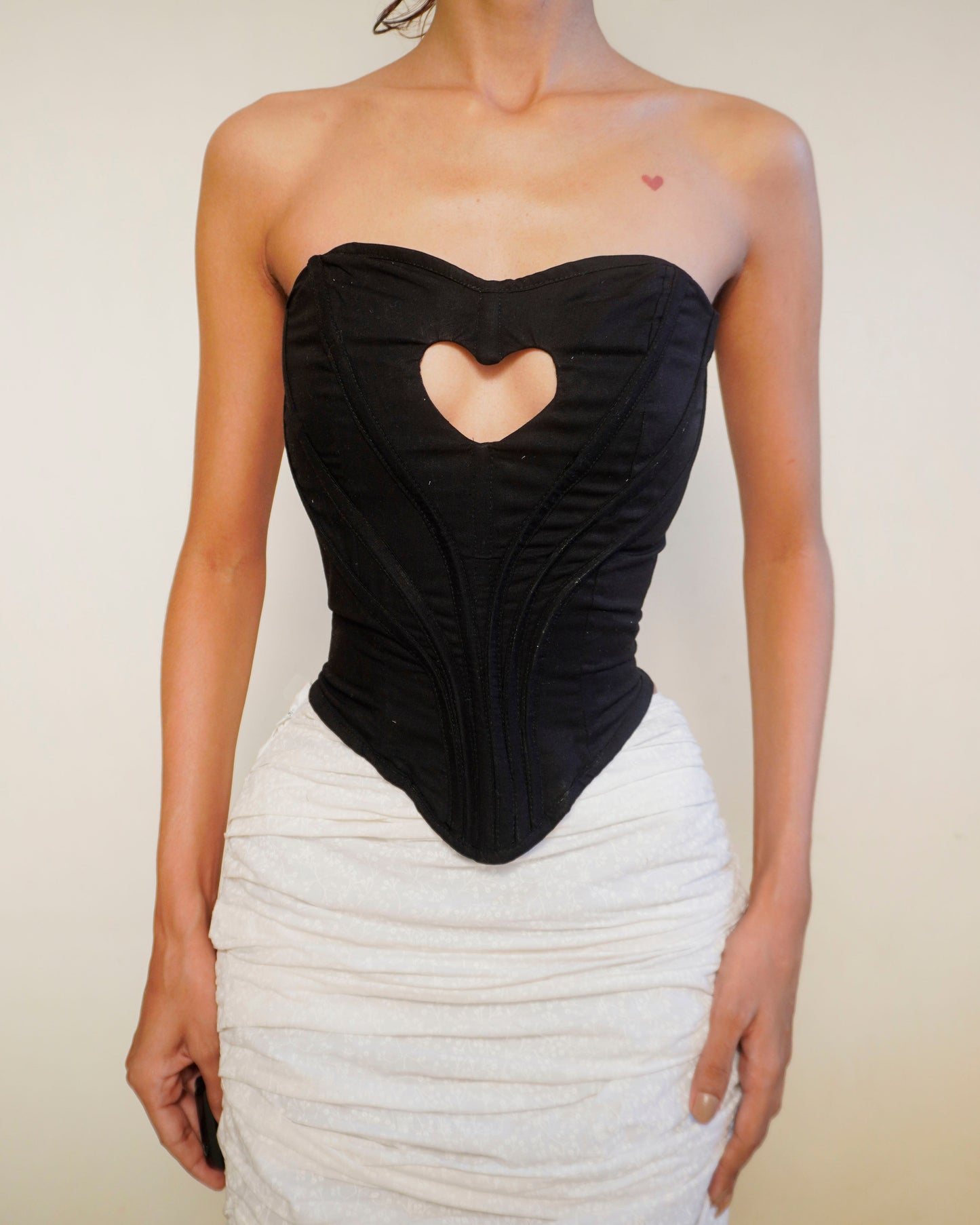 Heartstring corset